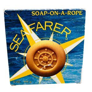 Avon Seafarer Soap On A Rope 5 Oz Turkey Vintage Unused with Box